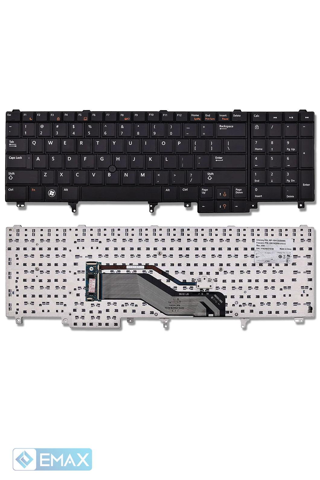 DELL LATITUDE E5520 E5530 E6520 E6540 M4600 NOTEBOOK KEYBOARD (06M)